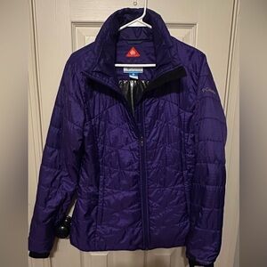 Columbia Women's Vibrant Purple Puffer Jacket